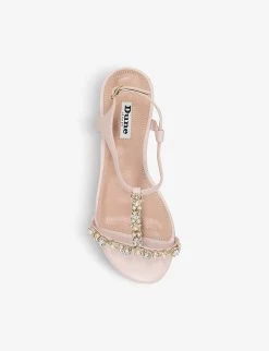 DUNE Nasa Star-embellished Leather Sandals For Womens Ecru-leather -Dune London Sales Store unnamed file 1018