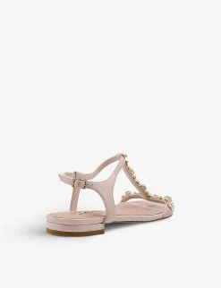 DUNE Nasa Star-embellished Leather Sandals For Womens Ecru-leather -Dune London Sales Store unnamed file 1020