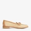 DUNE Glossi Colour-block Raffia Loafers For Womens Natural-raffia -Dune London Sales Store unnamed file 1077