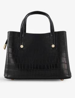 DUNE Dinkydorrie Logo-embossed Faux-leather Tote Bag For Womens Black-synthetic Croc 8 DUNE Dinkydorrie Logo-embossed Faux-leather Tote Bag For Womens Black-synthetic Croc -Dune London Sales Store unnamed file 1094
