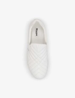 DUNE Effortless Quilted-leather Trainers For Womens White-leather Mix 8 DUNE Effortless Quilted-leather Trainers For Womens White-leather Mix -Dune London Sales Store unnamed file 1102