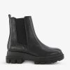 DUNE Provenses Chunky-sole Leather Chelsea Boots For Womens Black-leather 1 DUNE Provenses Chunky-sole Leather Chelsea Boots For Womens Black-leather -Dune London Sales Store unnamed file 1106