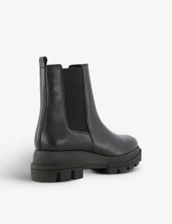 DUNE Provenses Chunky-sole Leather Chelsea Boots For Womens Black-leather 10 DUNE Provenses Chunky-sole Leather Chelsea Boots For Womens Black-leather -Dune London Sales Store unnamed file 1109