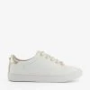 DUNE Esteem Embellished Faux-leather Trainers For Womens White-synthetic 1 DUNE Esteem Embellished Faux-leather Trainers For Womens White-synthetic -Dune London Sales Store unnamed file 1116