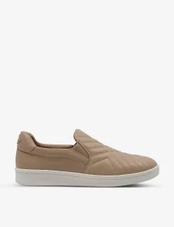 DUNE Effortless Quilted-leather Trainers For Womens Taupe-leather 11 DUNE Effortless Quilted-leather Trainers For Womens Taupe-leather -Dune London Sales Store unnamed file 1134