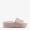DUNE Kygo Quilted Leather Flatform Sandals For Womens Ecru-leather -Dune London Sales Store unnamed file 1139