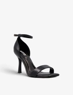 DUNE Motivate Leather Sandals For Womens Black-leather -Dune London Sales Store unnamed file 1175
