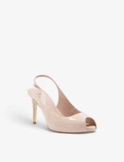 DUNE Coco Slingback Patent Courts For Womens Nude-patent Synthetic -Dune London Sales Store unnamed file 1190