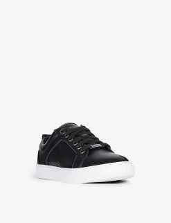 DUNE Estee Snake-print Faux-leather Trainers For Womens Black-synthetic -Dune London Sales Store unnamed file 1220