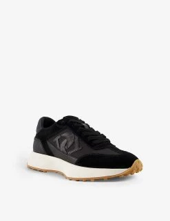 DUNE Embossed Chunky Leather Trainers For Womens Black-leather Mix -Dune London Sales Store unnamed file 1230