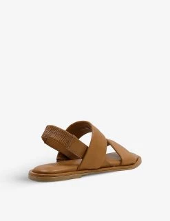 DUNE Laude Leather Sandals For Womens Camel-leather -Dune London Sales Store unnamed file 1236