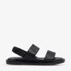 DUNE Laude Double-strap Leather Sandals For Womens Black-leather -Dune London Sales Store unnamed file 1272