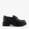 DUNE Fortune Cleat-sole Leather Boat Shoes For Womens Black-leather -Dune London Sales Store unnamed file 1310