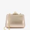 DUNE Become Knot-clasp Metallic Clutch For Womens Gold-synthetic 2 DUNE Become Knot-clasp Metallic Clutch For Womens Gold-synthetic -Dune London Sales Store unnamed file 1315