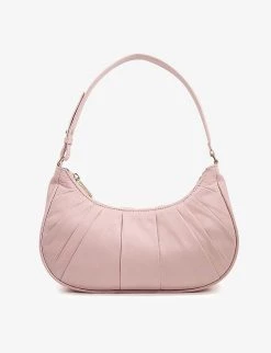 DUNE Dreyya Pleated Leather Shoulder Bag For Womens Blush-leather 8 DUNE Dreyya Pleated Leather Shoulder Bag For Womens Blush-leather -Dune London Sales Store unnamed file 1325