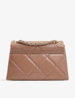 DUNE Duchess Medium Quilted-leather Shoulder Bag For Womens Caramel-leather -Dune London Sales Store unnamed file 1343