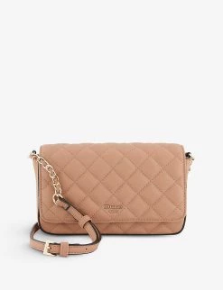 DUNE Dupree Quilted Faux-leather Cross-body Bag For Womens Camel-synthetic -Dune London Sales Store unnamed file 1360