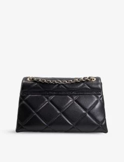 DUNE Duchess Large Quilted-leather Shoulder Bag For Womens Black-leather 8 DUNE Duchess Large Quilted-leather Shoulder Bag For Womens Black-leather -Dune London Sales Store unnamed file 1363