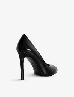 DUNE Capella Peep-toe Patent Faux-leather Courts For Womens Black-synthetic Patent -Dune London Sales Store unnamed file 1372