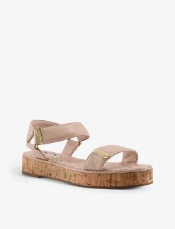 DUNE Lockstockk Double-strap Quilted Leather Sandals For Womens Nude -leather 9 DUNE Lockstockk Double-strap Quilted Leather Sandals For Womens Nude -leather -Dune London Sales Store unnamed file 1381