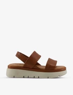 DUNE Location Flatform Leather Sandals For Womens Tan-leather -Dune London Sales Store unnamed file 1398