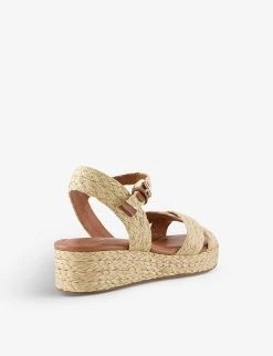 DUNE Linnie Braided Jute Flatform Sandals For Womens Natural-synthetic -Dune London Sales Store unnamed file 140