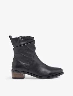 DUNE Pagers Block-heel Leather Ankle Boots For Womens Black-leather 11 DUNE Pagers Block-heel Leather Ankle Boots For Womens Black-leather -Dune London Sales Store unnamed file 1435