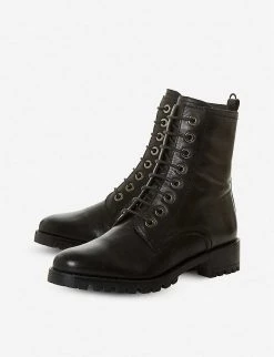 DUNE Prestone Leather Boots For Womens Black-leather -Dune London Sales Store unnamed file 1448
