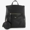 DUNE Dartmoor Coin-purse Faux Leather Backpack For Womens Black-plain Synthetic 2 DUNE Dartmoor Coin-purse Faux Leather Backpack For Womens Black-plain Synthetic -Dune London Sales Store unnamed file 1465