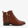 DUNE Pap Leather Ankle Boots For Womens Tan-leather -Dune London Sales Store unnamed file 1479