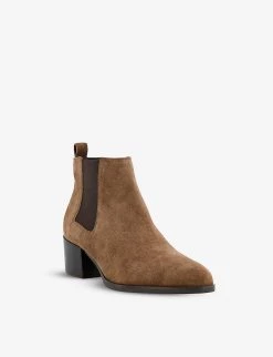 DUNE Payger Suede Ankle Boots For Womens Taupe-suede 9 DUNE Payger Suede Ankle Boots For Womens Taupe-suede -Dune London Sales Store unnamed file 1504
