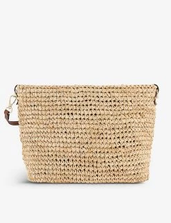 DUNE Davenport Raffia And Leather Cross-body Bag For Womens Natural-raffia -Dune London Sales Store unnamed file 1554