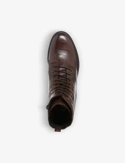 DUNE Prestone Lace-up Leather Boots For Womens Brown-leather 8 DUNE Prestone Lace-up Leather Boots For Womens Brown-leather -Dune London Sales Store unnamed file 1663