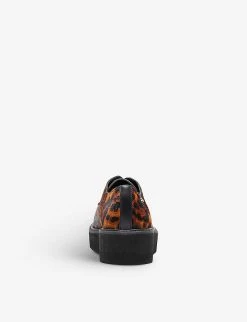 DUNE Falon Leopard-print Flatform Shoes For Womens Leopard-print Leather -Dune London Sales Store unnamed file 1760