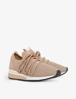 DUNE Elisse Woven Low-top Trainers For Womens Pink-fabric -Dune London Sales Store unnamed file 1774