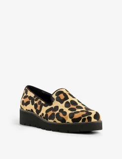 DUNE Flatform Leopard-print Leather Slippers For Womens -Dune London Sales Store unnamed file 1799