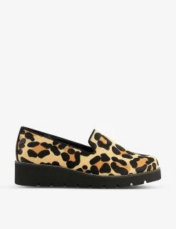 DUNE Flatform Leopard-print Leather Slippers For Womens -Dune London Sales Store unnamed file 1801