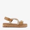 DUNE Latina Rope And Faux-leather Flatform Sandals For Womens Camel-leather -Dune London Sales Store unnamed file 1817