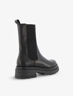 DUNE Palmz Chunky-soled Leather Chelsea Boots For Womens Black-leather -Dune London Sales Store unnamed file 1870