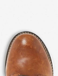 DUNE Patsie Heeled Leather Ankle Boots For Womens Tan-leather -Dune London Sales Store unnamed file 1903