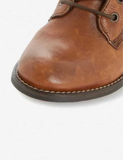 DUNE Patsie Heeled Leather Ankle Boots For Womens Tan-leather -Dune London Sales Store unnamed file 1904