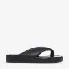 DUNE Longisland Padded-toe Flatform Sandals For Womens Black-leather 1 DUNE Longisland Padded-toe Flatform Sandals For Womens Black-leather -Dune London Sales Store unnamed file 1997