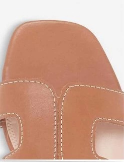 DUNE Loupe Leather Sandals For Womens Tan-leather -Dune London Sales Store unnamed file 2