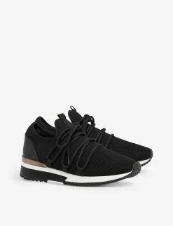 DUNE Elisse Woven Low-top Trainers For Womens Black-fabric 9 DUNE Elisse Woven Low-top Trainers For Womens Black-fabric -Dune London Sales Store unnamed file 2014