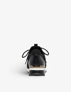 DUNE Elisse Woven Low-top Trainers For Womens Black-fabric 10 DUNE Elisse Woven Low-top Trainers For Womens Black-fabric -Dune London Sales Store unnamed file 2015