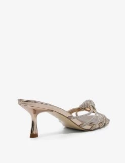DUNE Mish Embellished Leather Mules Gold-synthetic -Dune London Sales Store unnamed file 208