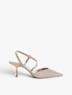 DUNE Colombia Pointed-toe Woven Courts For Womens Rose Gold-fabric 11 DUNE Colombia Pointed-toe Woven Courts For Womens Rose Gold-fabric -Dune London Sales Store unnamed file 244