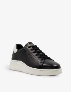 DUNE Evias Wave-sole Leather Trainers For Womens Black-leather -Dune London Sales Store unnamed file 252