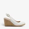 DUNE Codi Slingback Espadrille-wedge Leather Sandals For Womens White-leather 1 DUNE Codi Slingback Espadrille-wedge Leather Sandals For Womens White-leather -Dune London Sales Store unnamed file 265