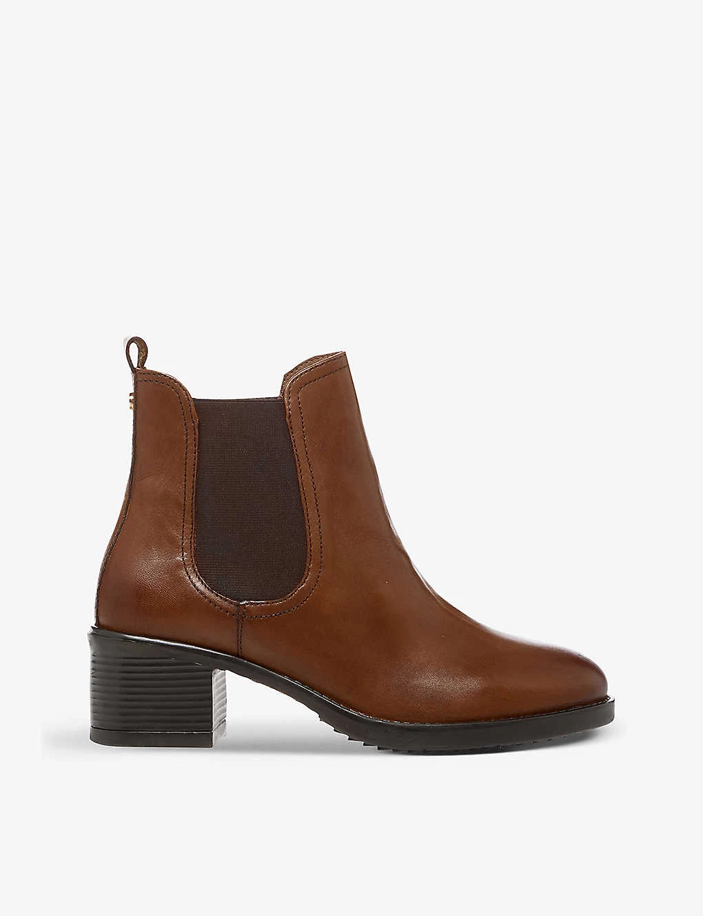 DUNE Parker Leather Chelsea Boots For Womens Tan-leather 3 DUNE Parker Leather Chelsea Boots For Womens Tan-leather